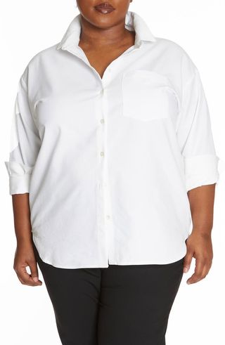 Oxford Button-Front Shirt