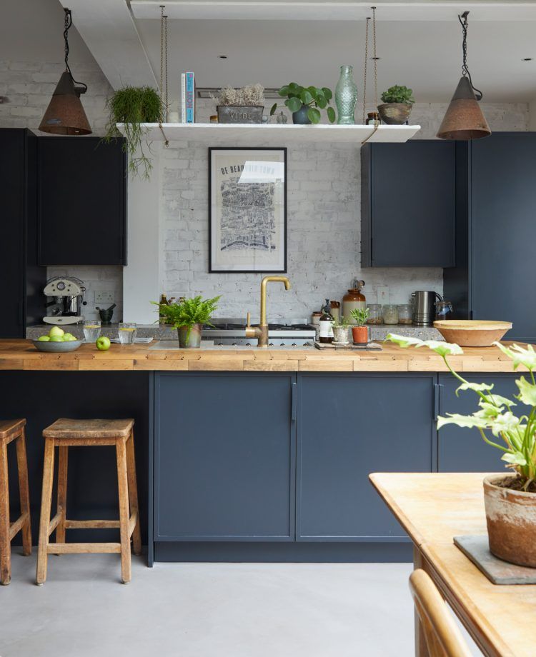 Blue Kitchen Ideas: Powder Blue, Navy Blue & Dark Kitchen Inspiration