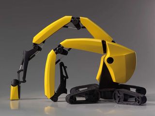 'Kaputt.R', a demolition robot designed to work autonomously in buildings, by Florian Wille, Bernhard Ranner, Anton Weichselbraun and Erol Kursani