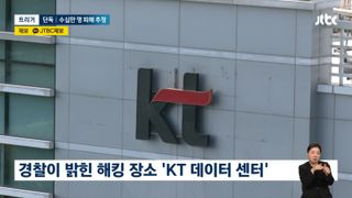 KT Corporation logo on building