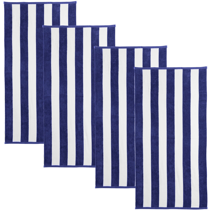 Freshfolds 100% Cotton Absorbent & Quick-Dry Cabana Beach Towels & Reviews | Wayfair