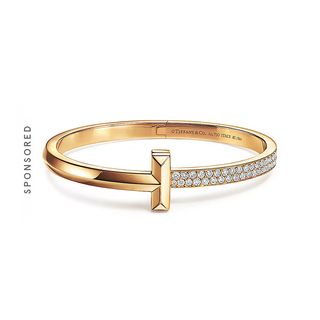 Tiffany & Co., T1 Diamond Hinged Bangle