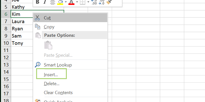 How To Add Additional Rows Above Or Below In Microsoft Excel Laptop Mag 8214