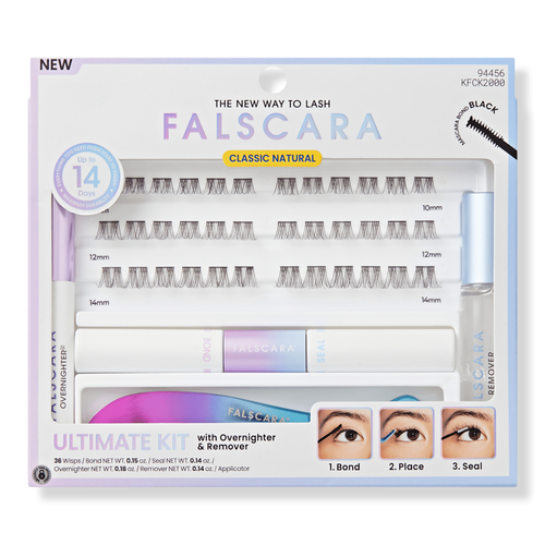 Falscara Special Edition Starter Kit, Lash Clusters, Lengthening Wisps