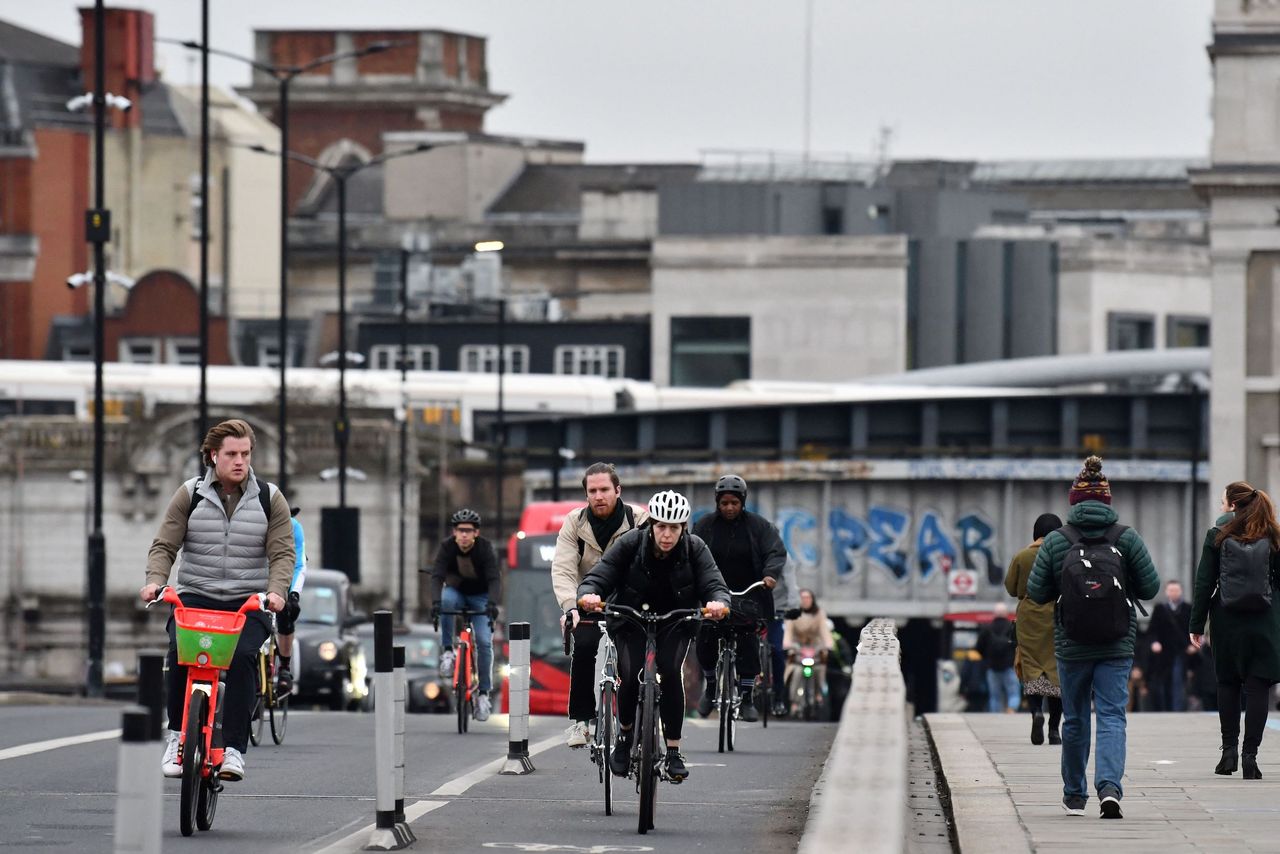 London cyclists