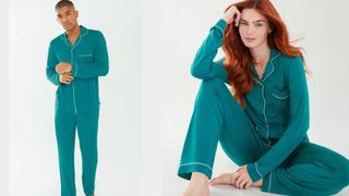 Chelsea Peers Teal Modal Pajamas