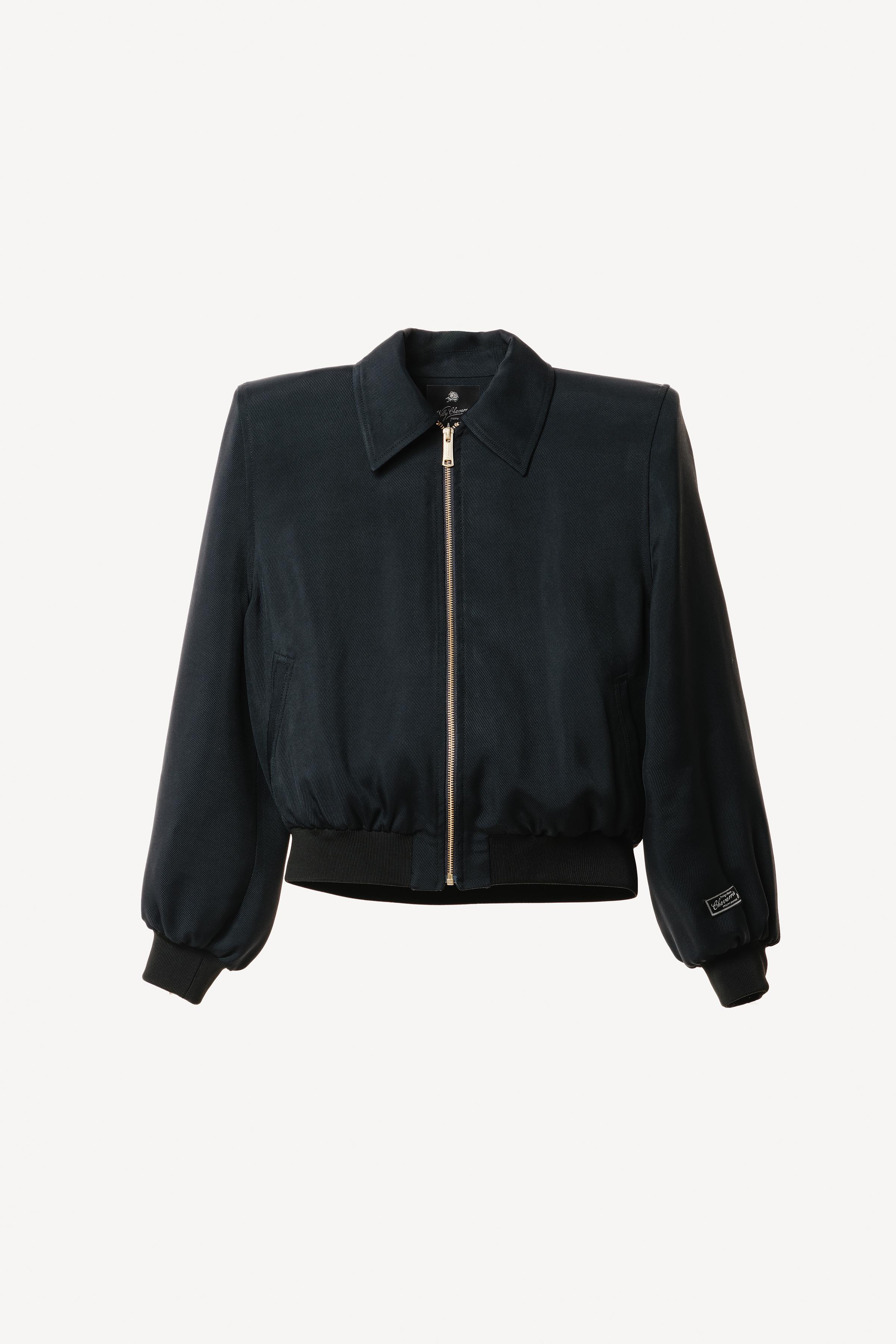 Shoulder Pad Bomber Jacket Willy Chavarria X Zara