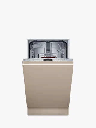 Neff N50 S875hkx21g Fully Integrated Slimline Dishwasher, Stainless Steel