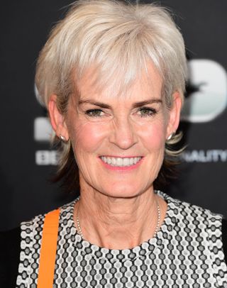 Judy Murray during the red carpet arrivals for BBC Sports Personality of the Year 2016