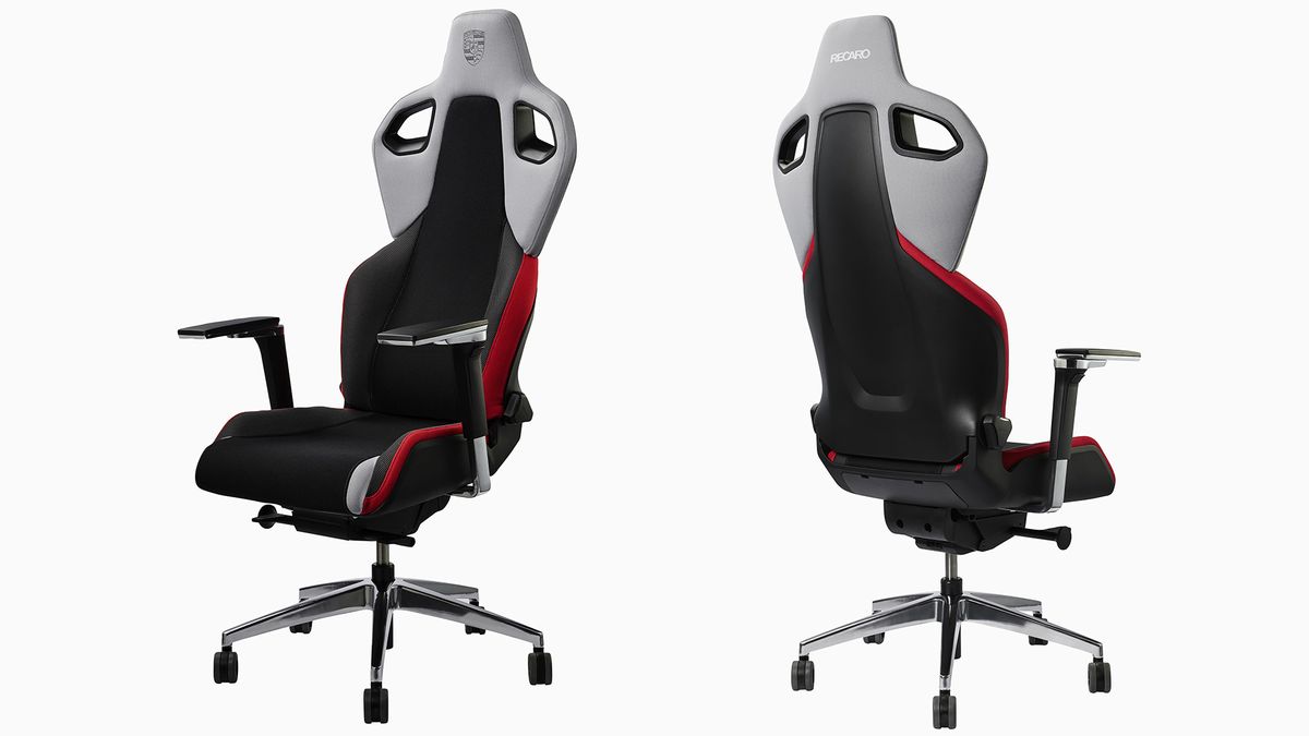 Naturally, a Porsche-inspired gaming chair would be priced like a sports car