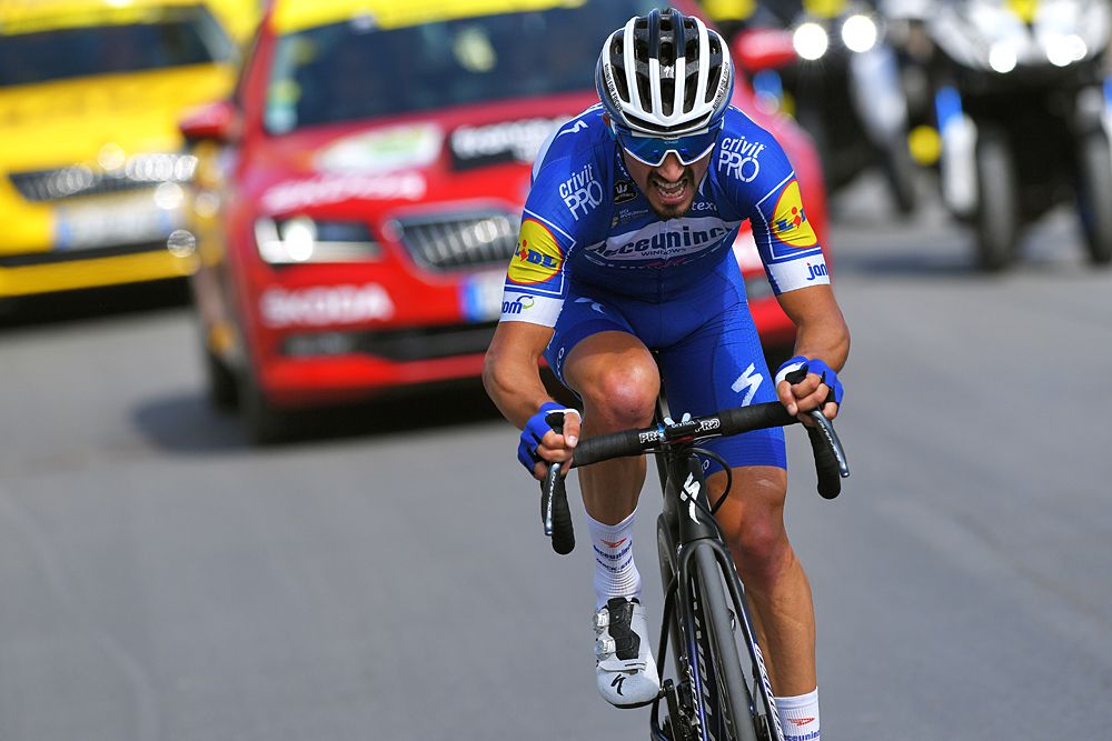 Julian Alaphilippe (Deceuninck-QuickStep) at the Tour de France