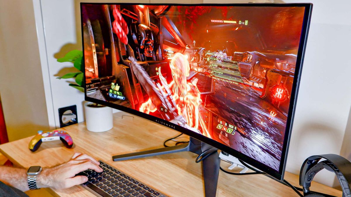 Alienware 55 OLED Gaming Monitor Review