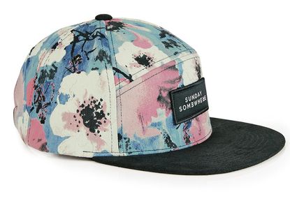 Someday Somewhere Floral Cap 