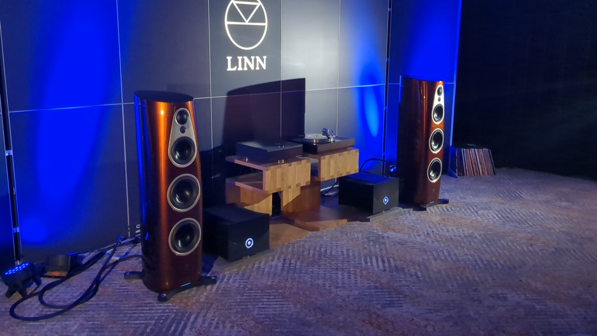 Linn hi-fi system at Bristol Hi-Fi Show 2024