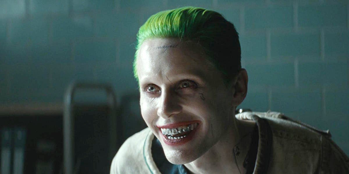 Jared Leto as the Joker in Suicide Squad