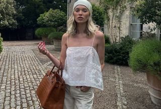 Elsa Hosk in white top