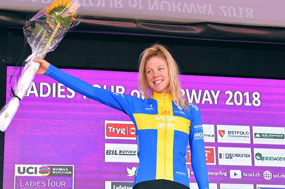 Emilia Fahlin (Wiggle High5) second overall at Ladies Tour of Norway