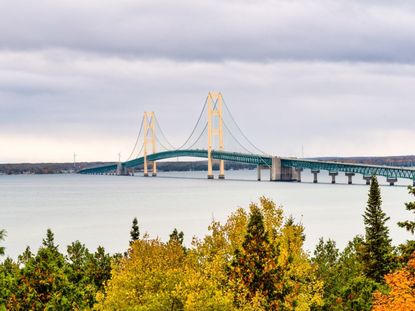 Mackinac Bridge in Michigan