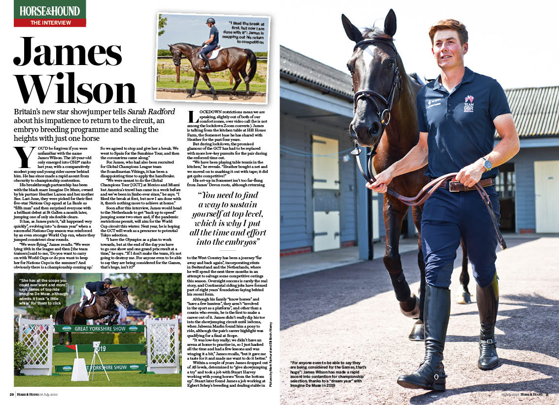 FT 3pp H&amp;amp;H interview James Wilso