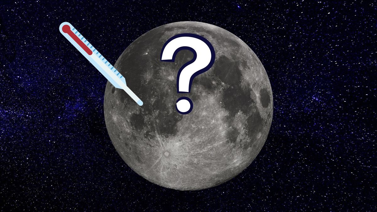 What is the temperature on the moon? | Space