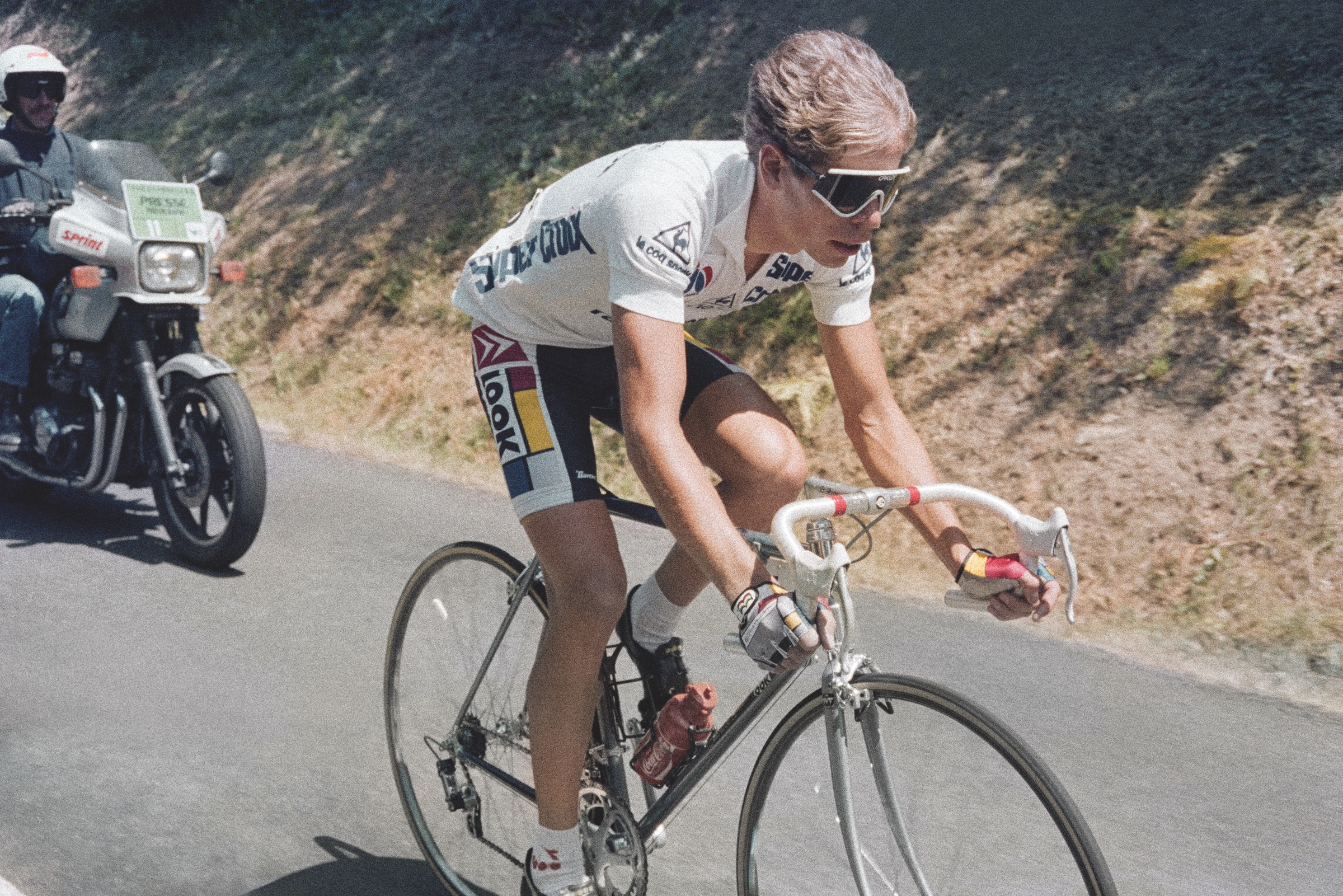 American cyclist Greg LeMond at the 1986 Tour de France
