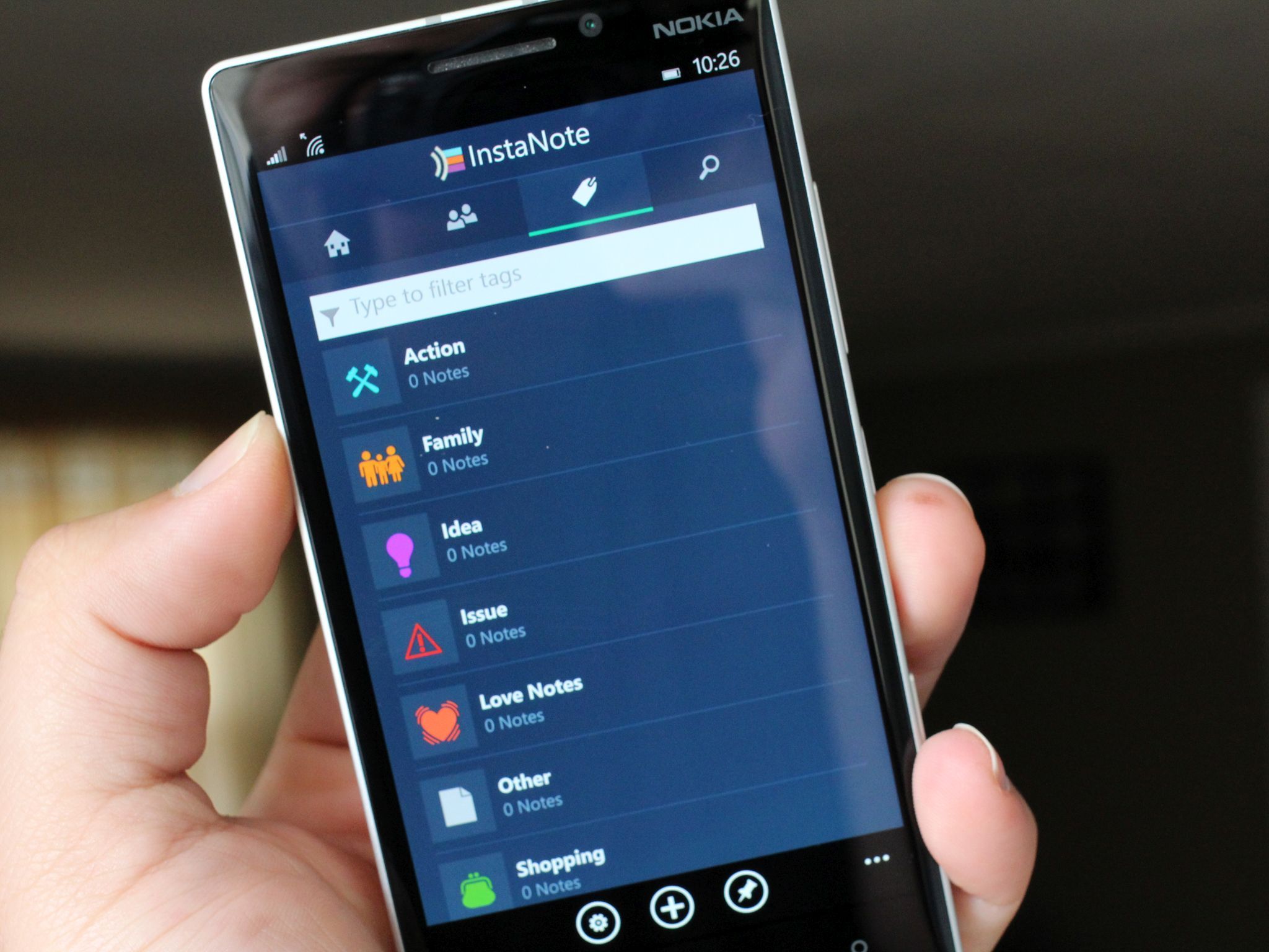 Microsoft's InstaNote Windows Phone app makes fast work of note taking ...