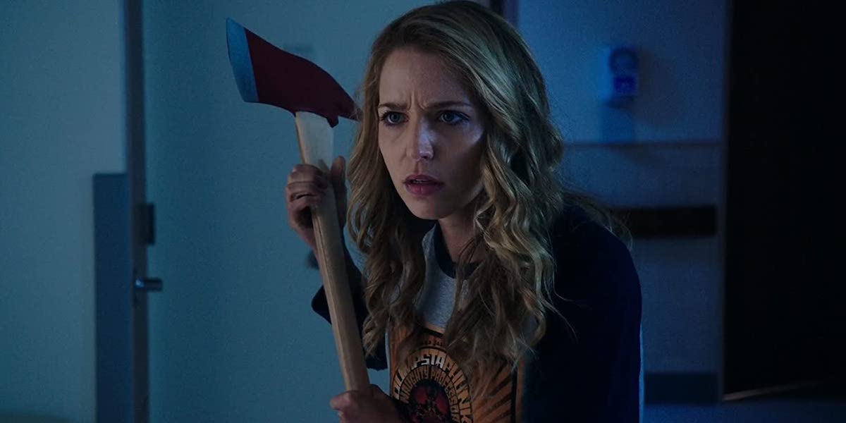 Jessica Rothe as Tree in Happy Death Day