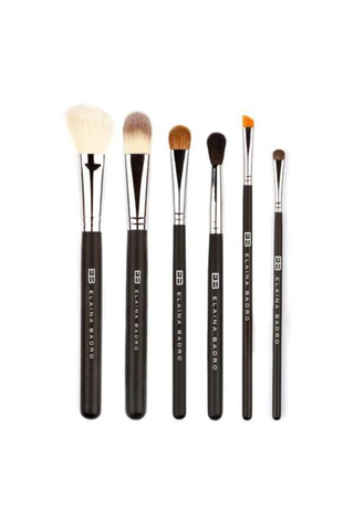 six piece makeup brush set