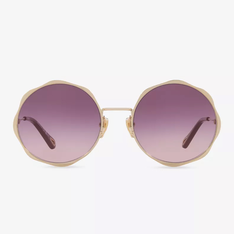 cut out image of round chloe sunglasses