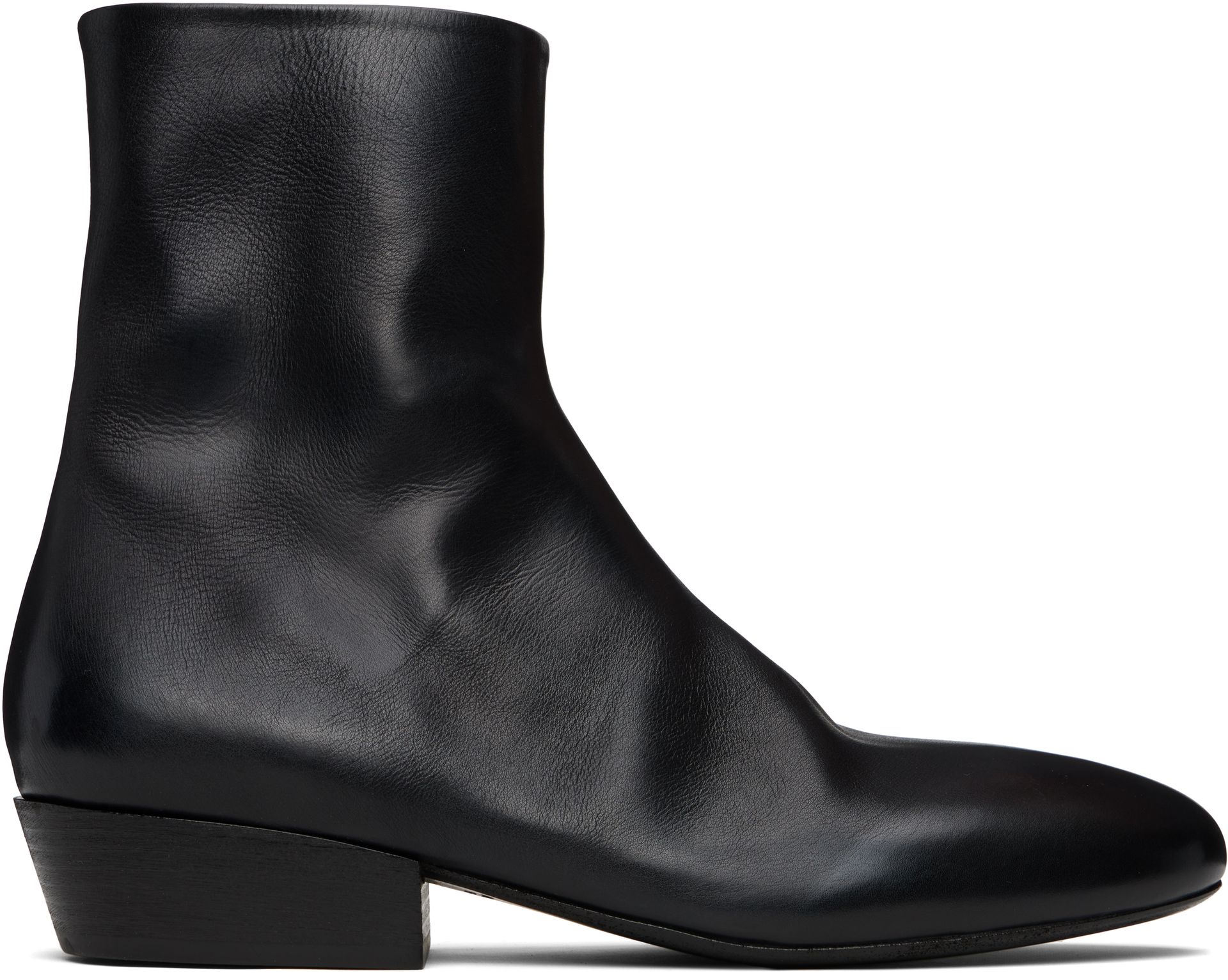 Black Granblocco Ankle Boots