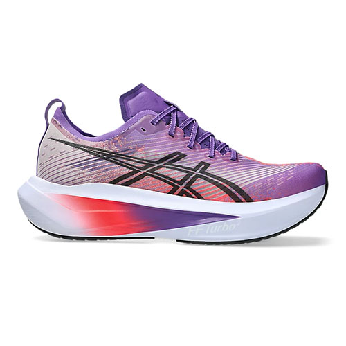 A stock picture of the Asics Megablast running shoe