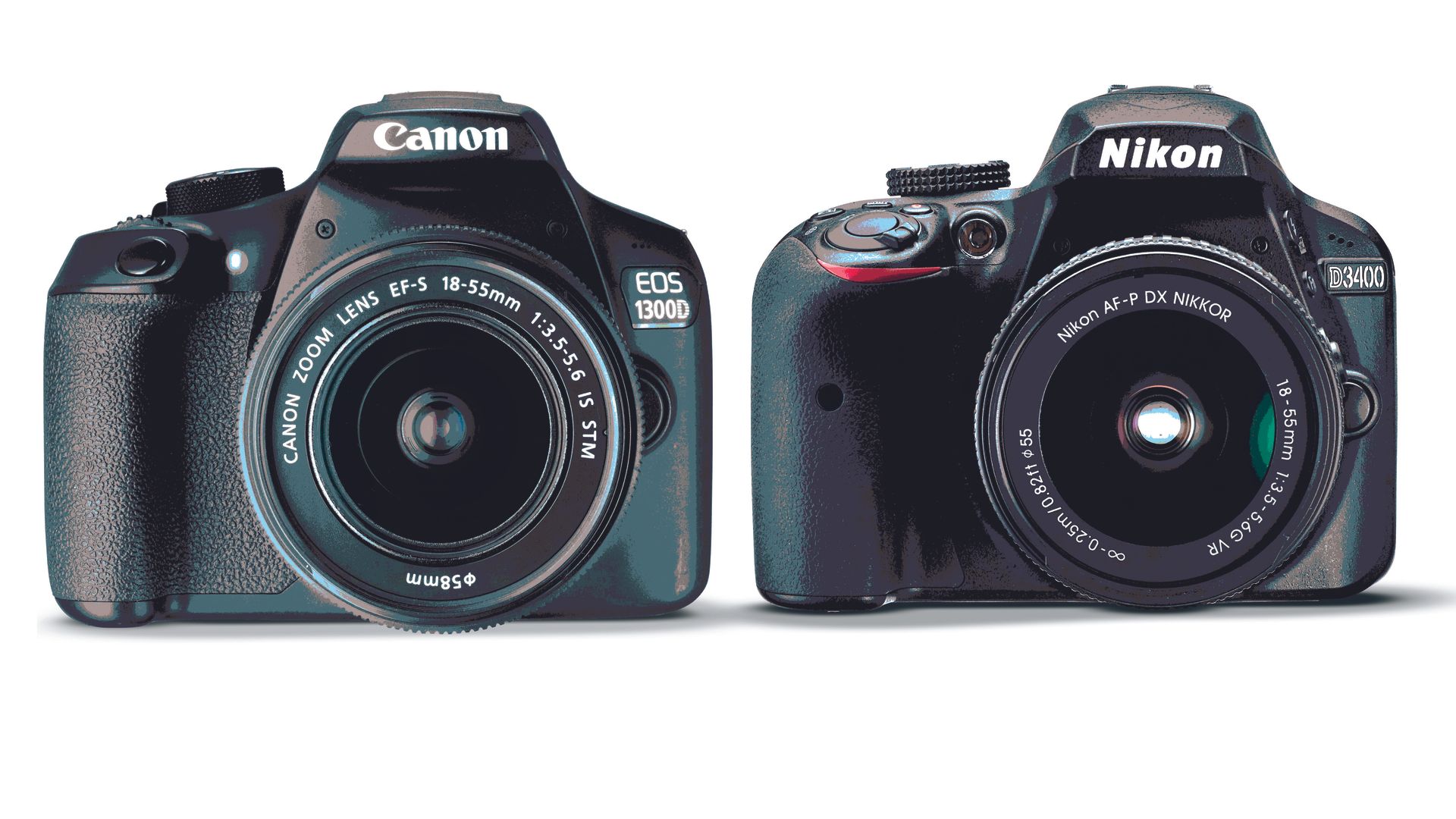 Canon EOS 1300D vs Nikon D3400: Which one should you buy? | Digital ...