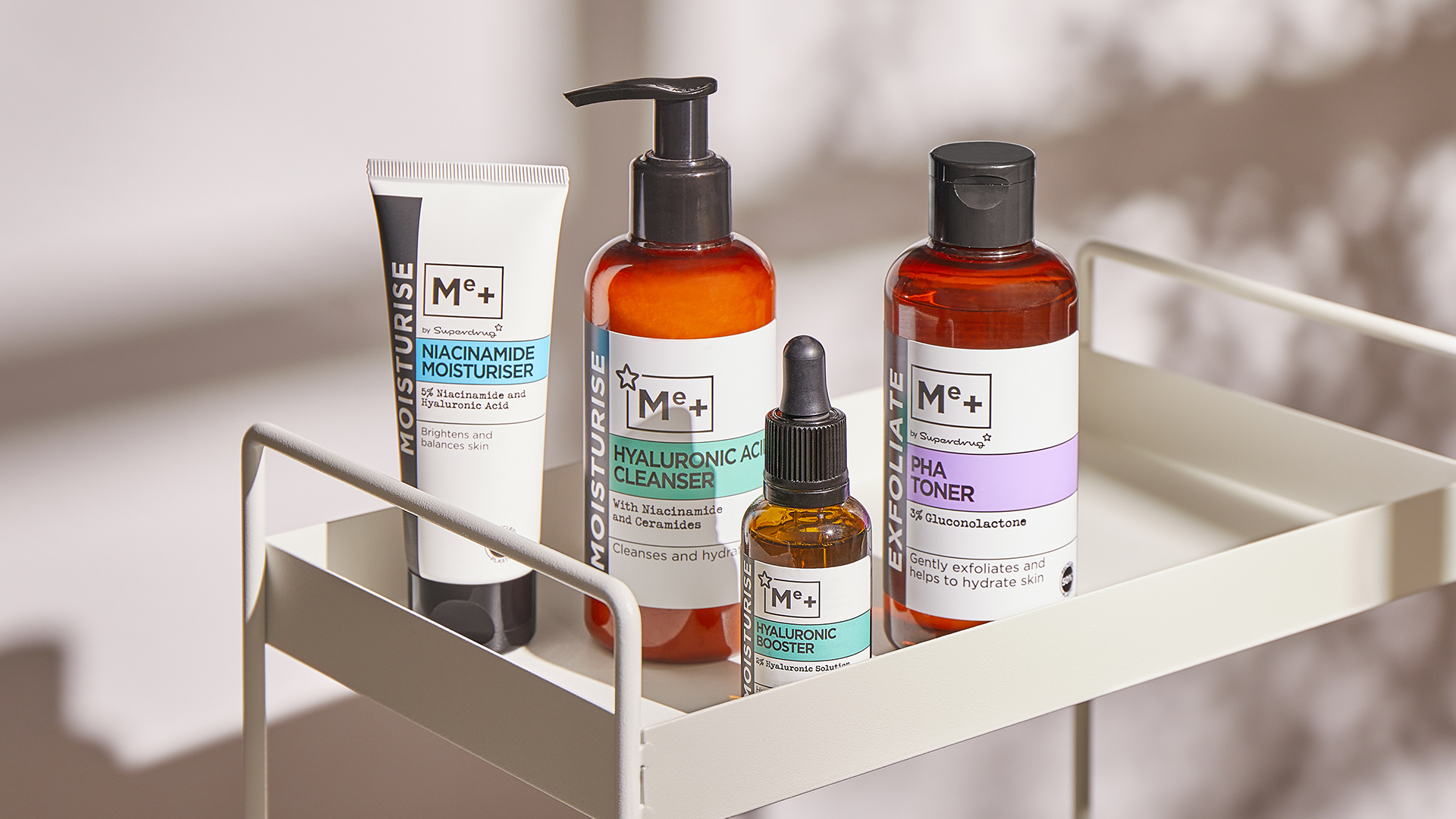 Me+ skincare range