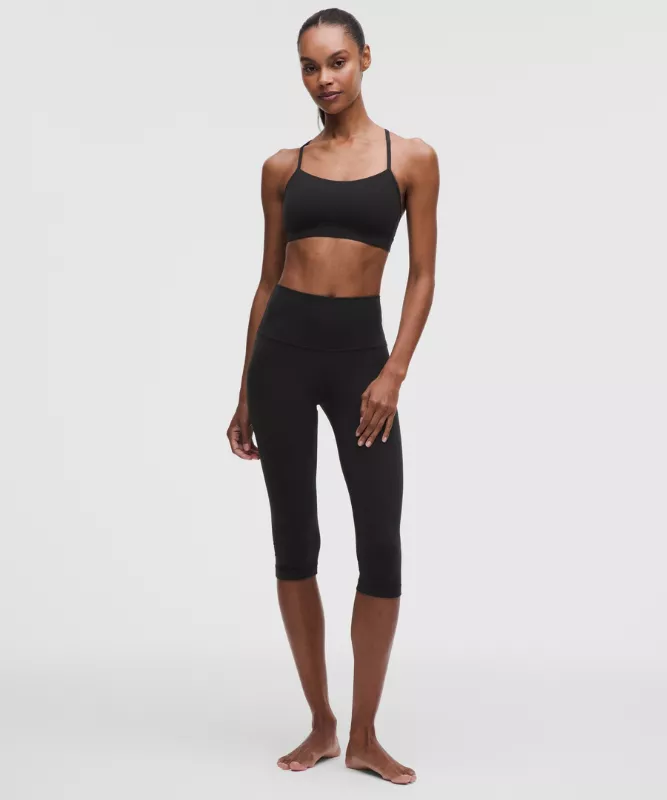 Lululemon Align&trade; High-Rise Crop 17" - Black - 6