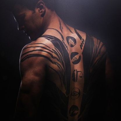 back tattoo from the movie Divergent