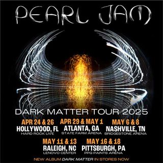 Pearl Jam tour admat