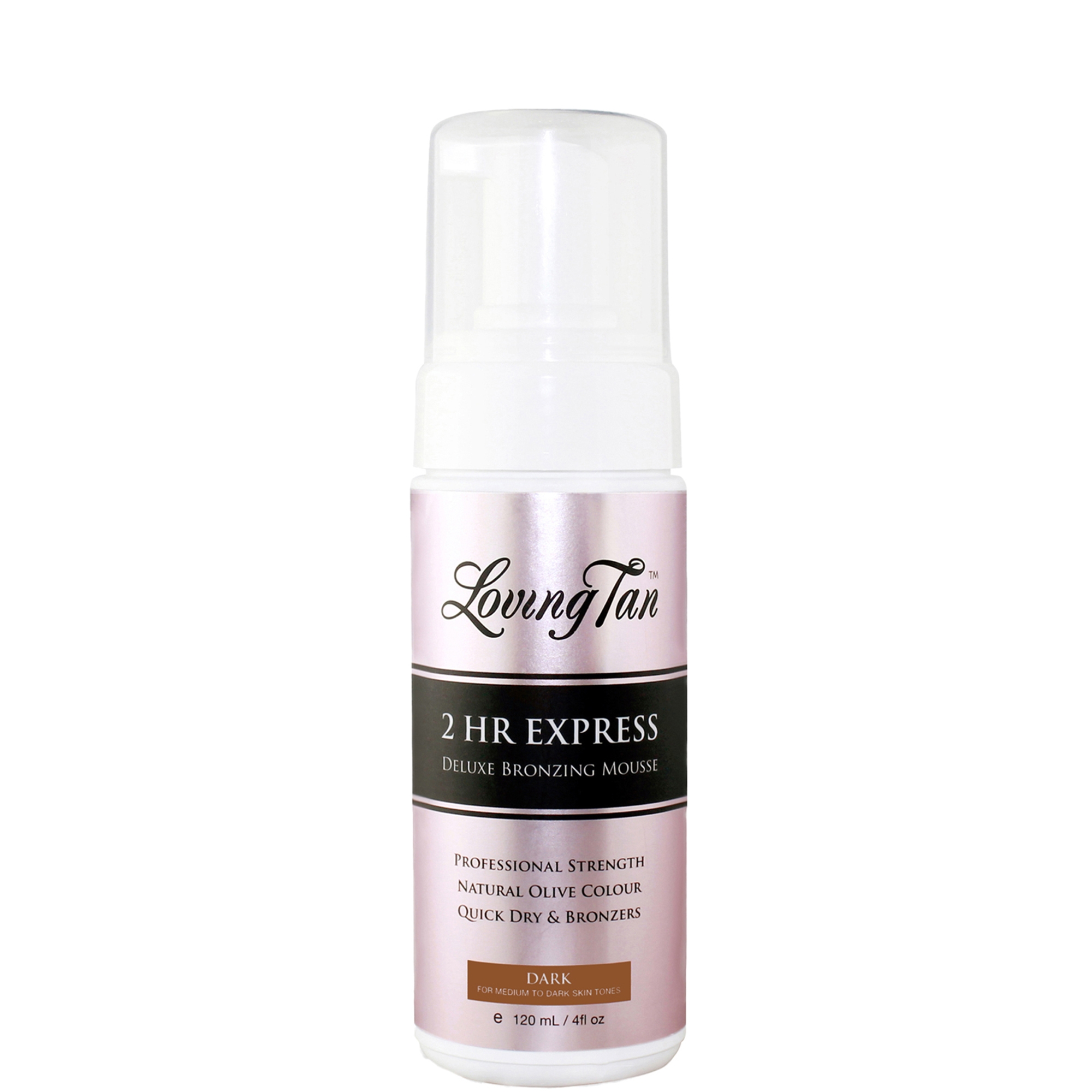 Loving Tan 2 Hr Express Mousse 120ml - Dark
