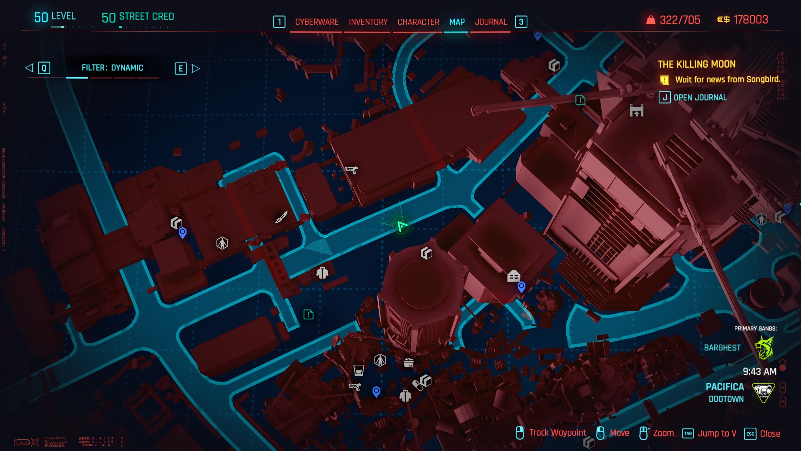 Cyberpunk 2077 Restricted Data Terminal location in Longshore Flats