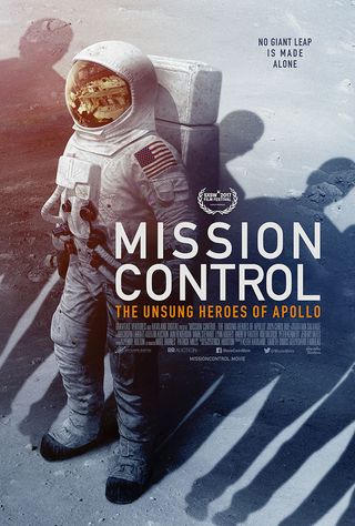 "Mission Control: The Unsung Heroes of Apollo" movie poster.