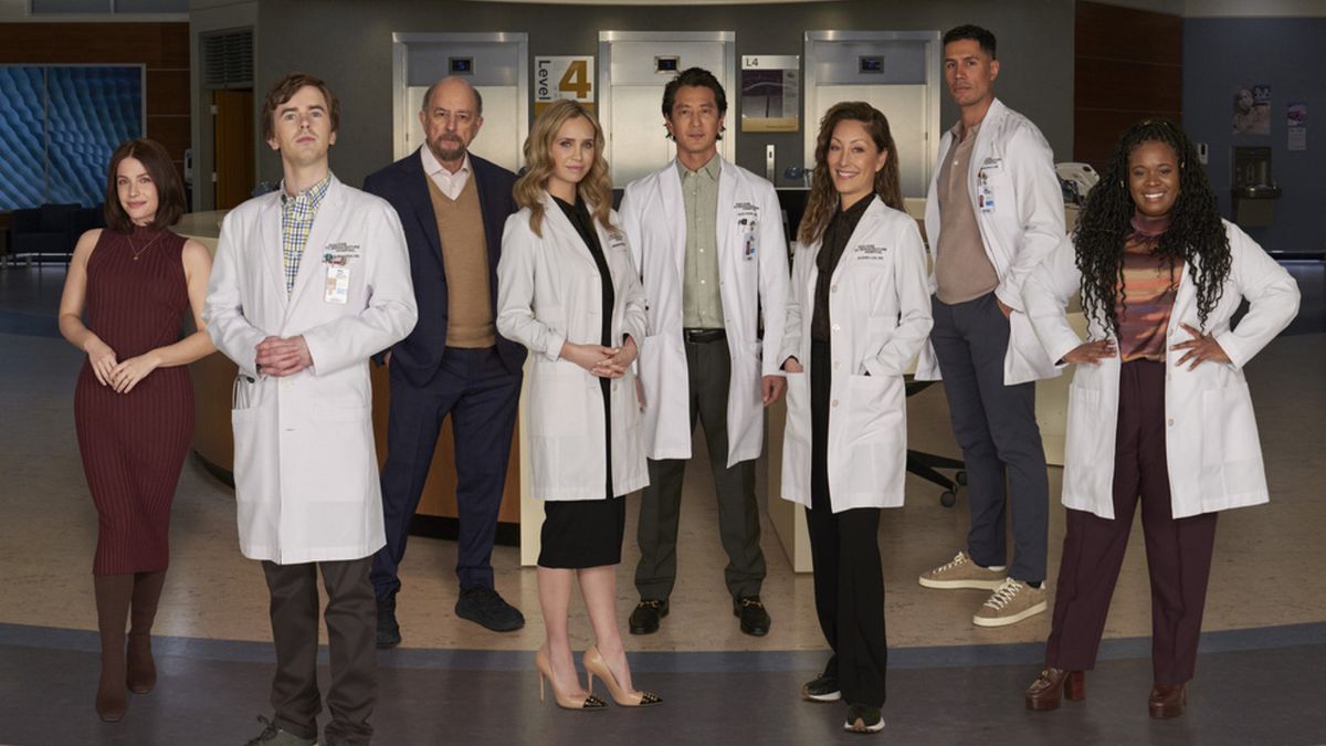 The cast of The Good Doctor Season 7