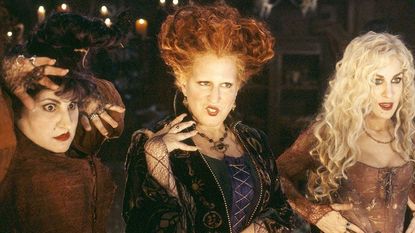 Bette Midler as a witch in Hocus Pocus.