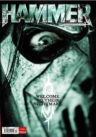 The cover of Metal Hammer issue 193 featuring Slipknot