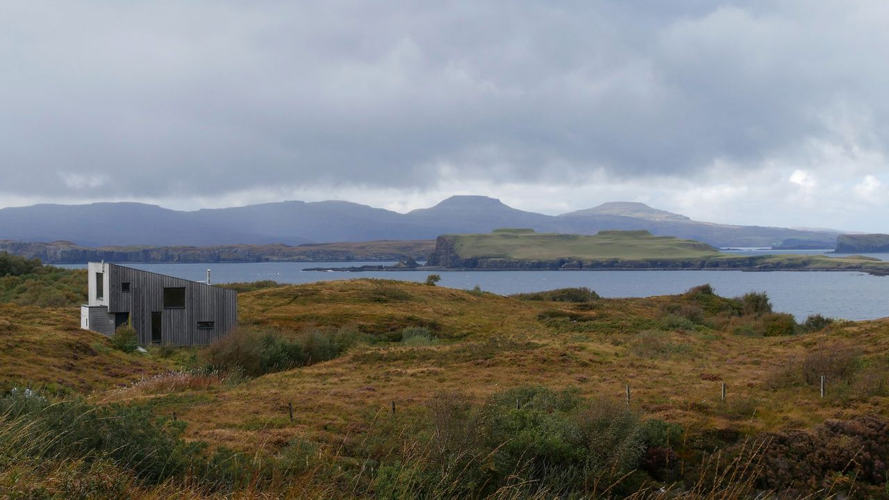 Exterior view of The Hen House hotel, Scotland