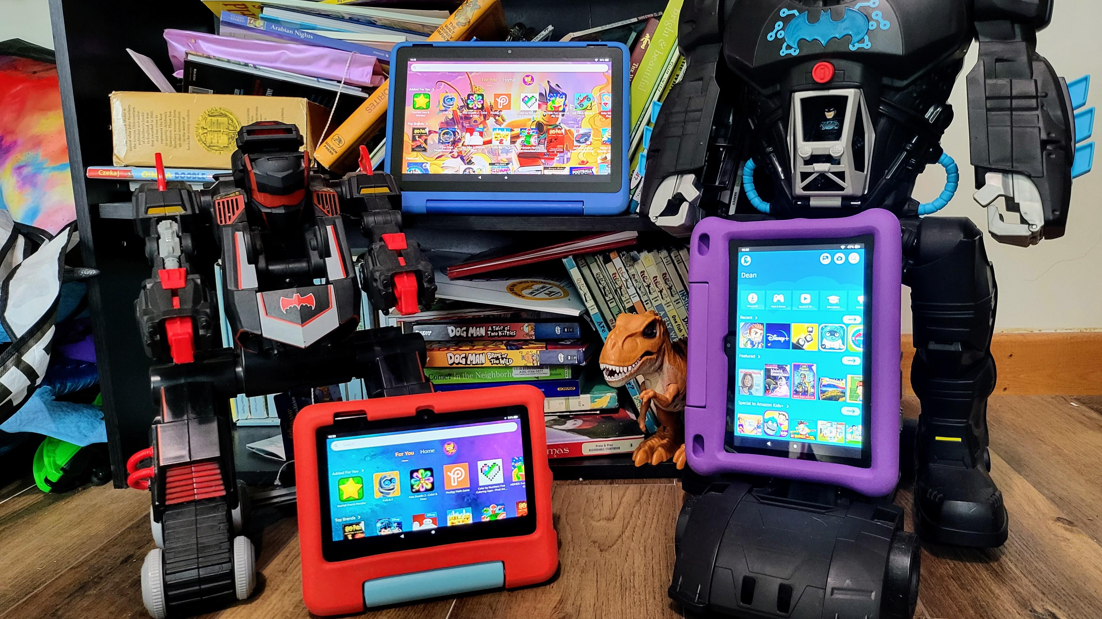 Amazon Fire HD 10 Kids Pro, HD 8 Kids & 7 Kids