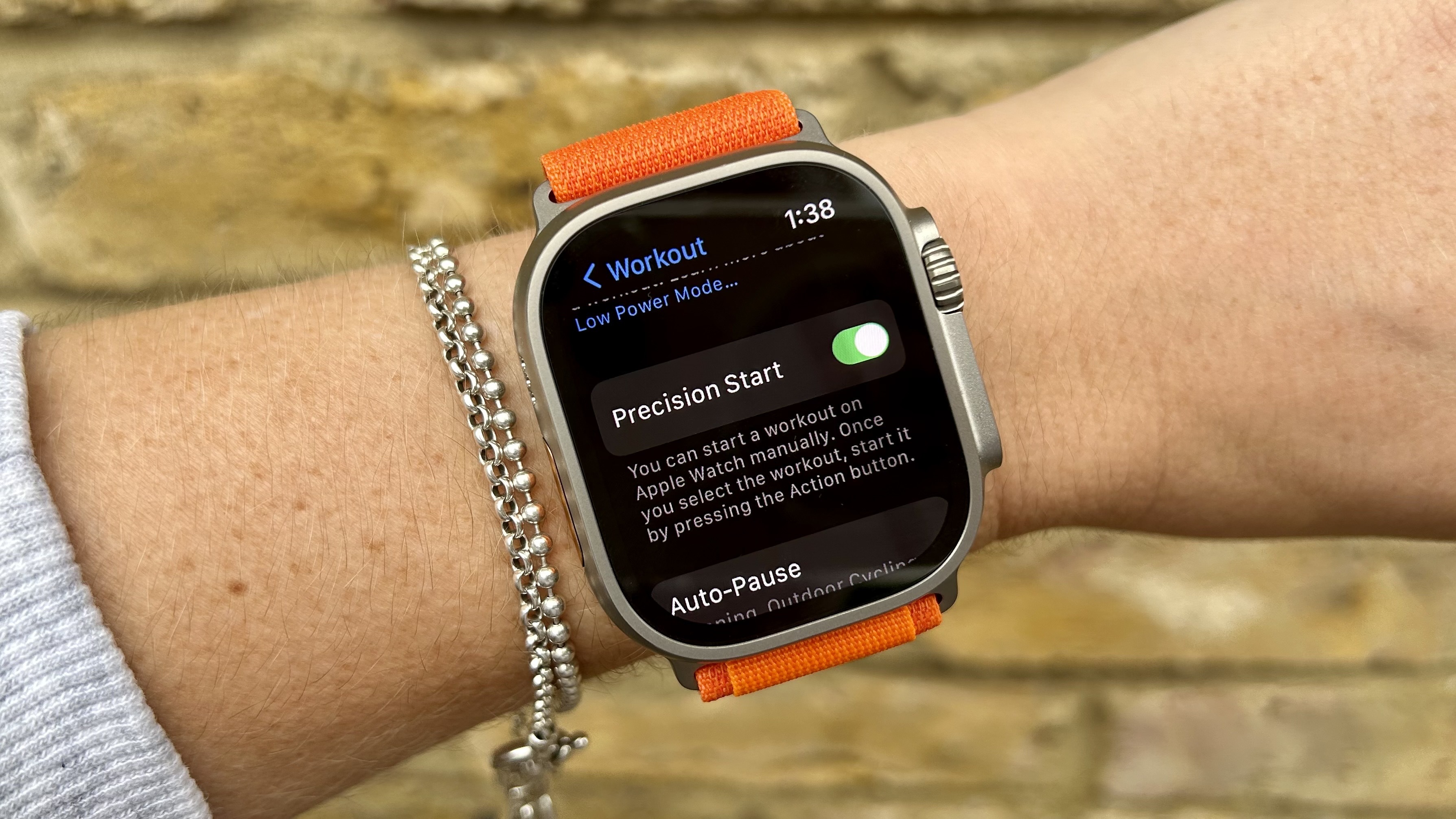 Accuracy begins on Apple Watch Ultra