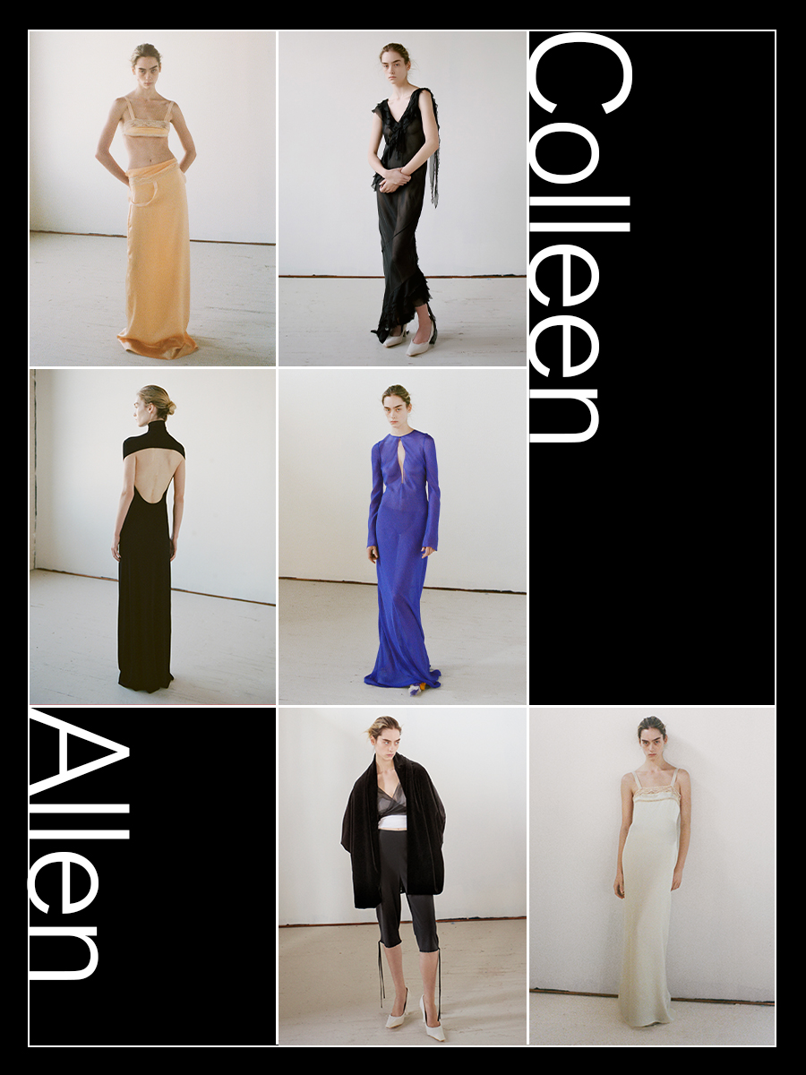 Looks from the Colleen Allen spring/summer 2026 collection.