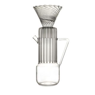 Milady Transparent Glass Coffee Maker