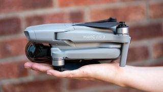 taille du DJI Mavic Air 2 plié