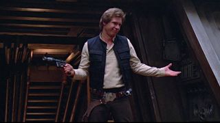 Harrison Ford as Han Solo in Star Wars: Return of the Jedi