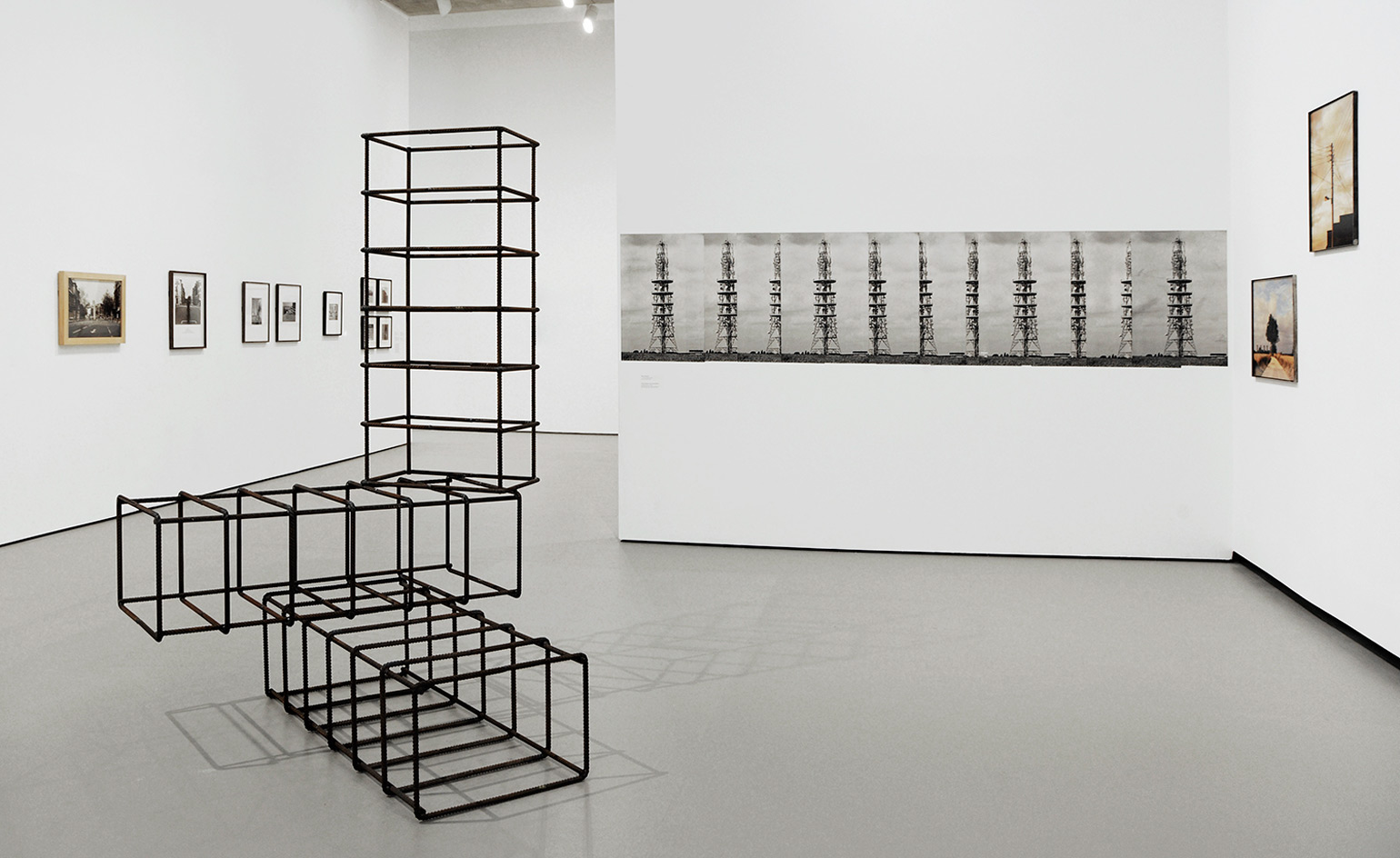 Installation view of ‘British Landscape and the Imagination: 1970s to Now’, at Towner Art Gallery, Eastbourne (2017-18)